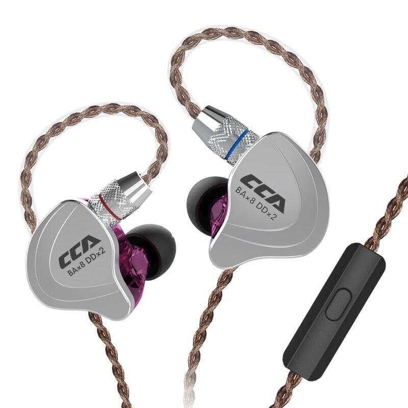 CCA C10 – High-Fidelity 10-Unit Hybrid Earphones