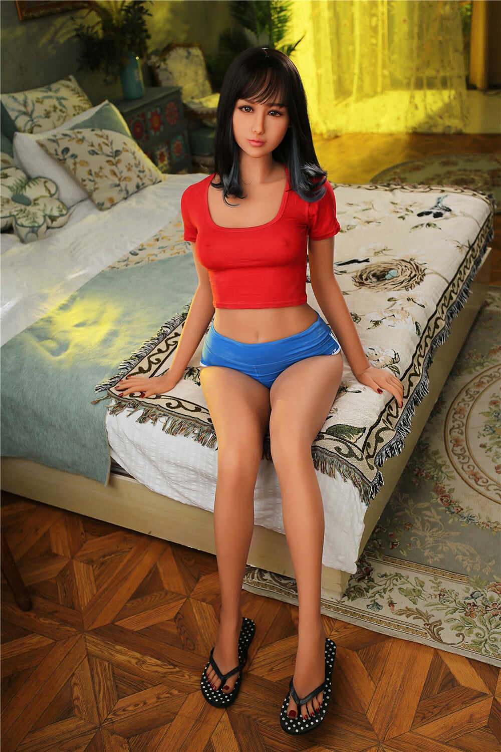US Stock - Irontechdoll Saya 5ft51 / 168cm #74 Head TPE Japanese Sex Doll