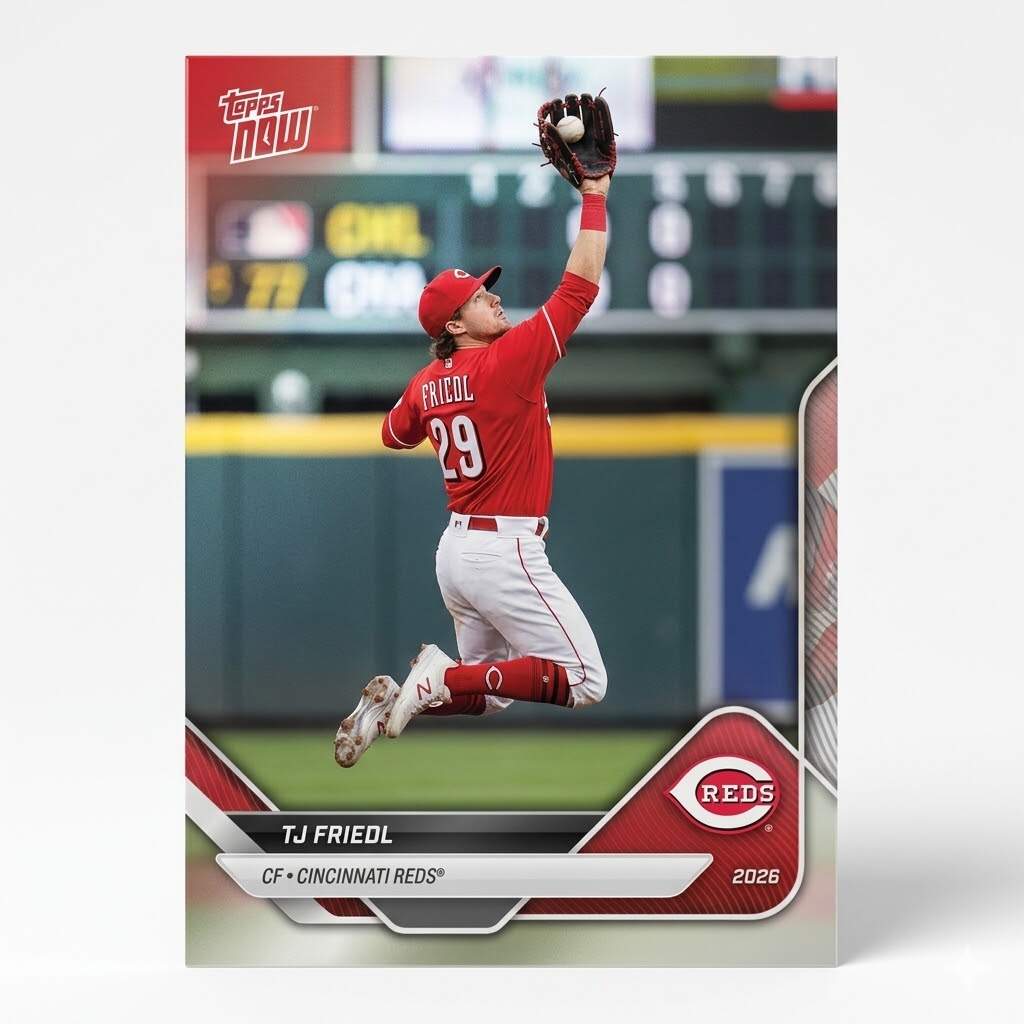 Topps x Cincinnati Reds Limited Edition Ultra Premium Trading Cards!