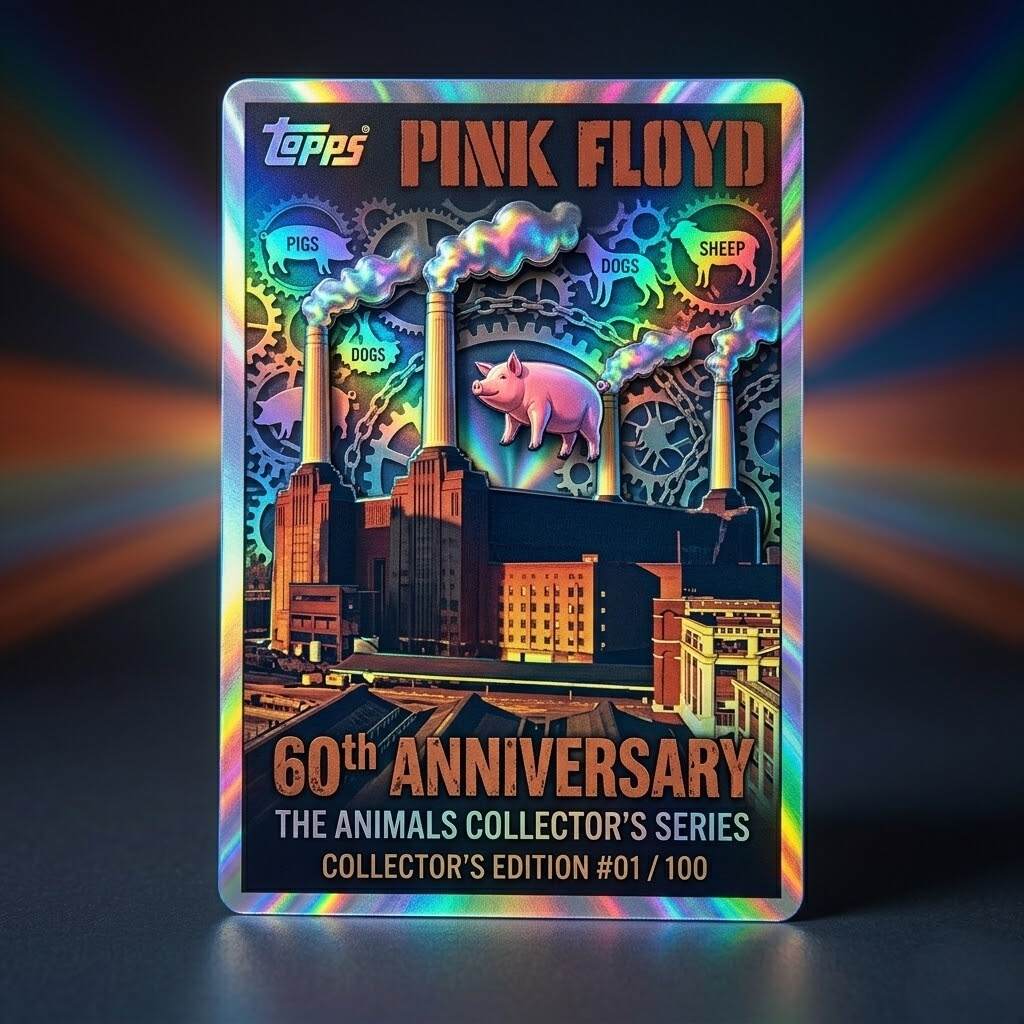🌟 Topps × Pink Floyd: 60th Anniversary Ultra Premium Trading Card Collection