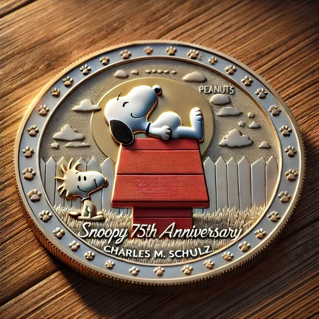 Peanuts 75th Anniversary Coin