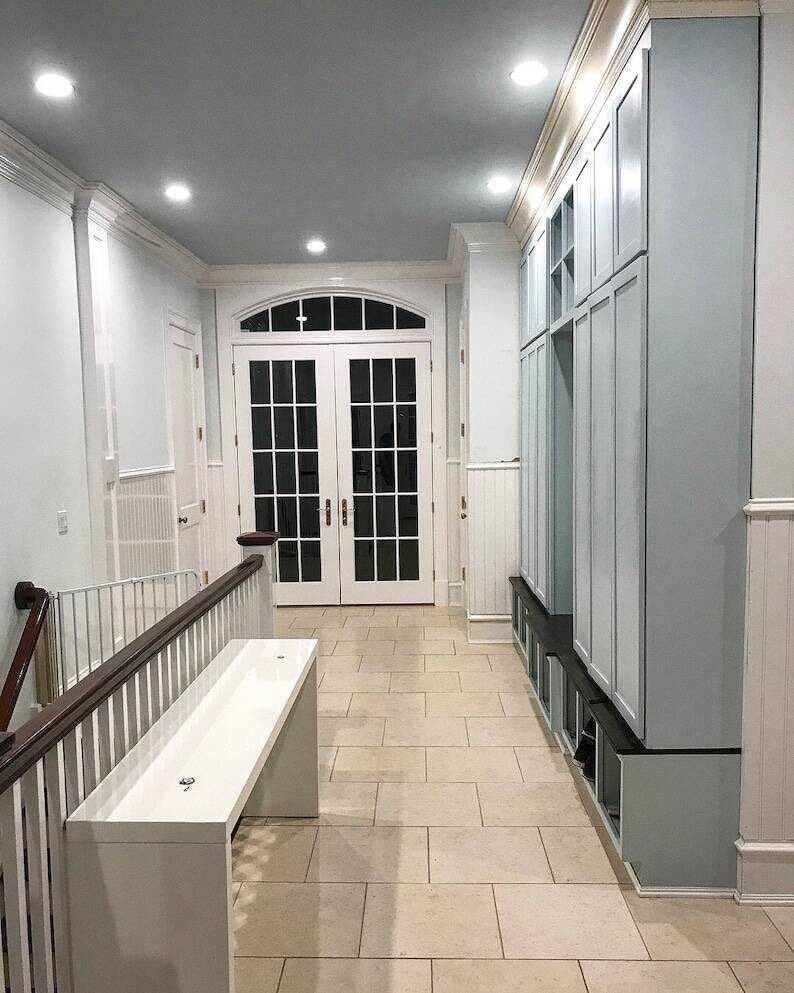 CONNECTICUT Locker entryway bench with storage