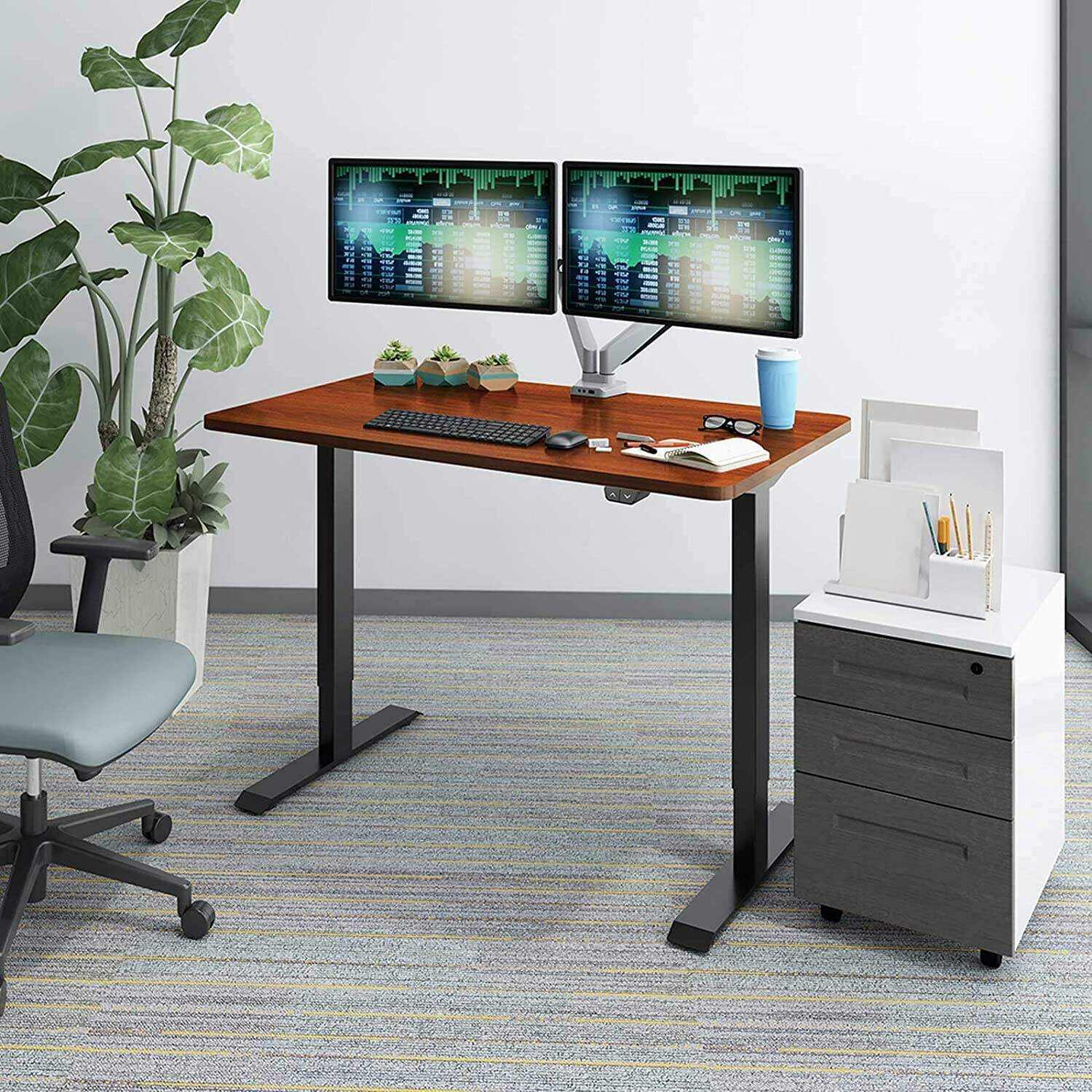 2024 New Electric Lift Computer Desk