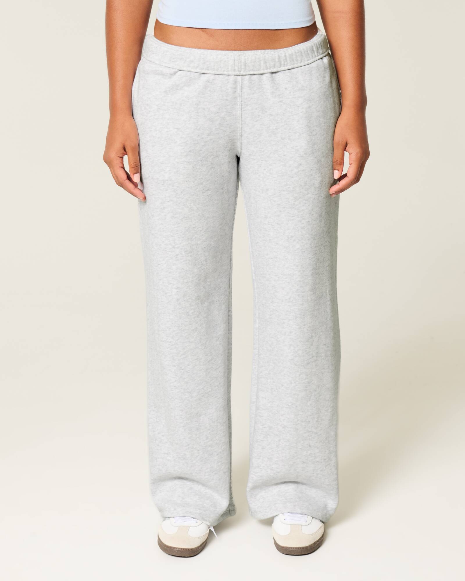 Wide-Leg Sweatpants