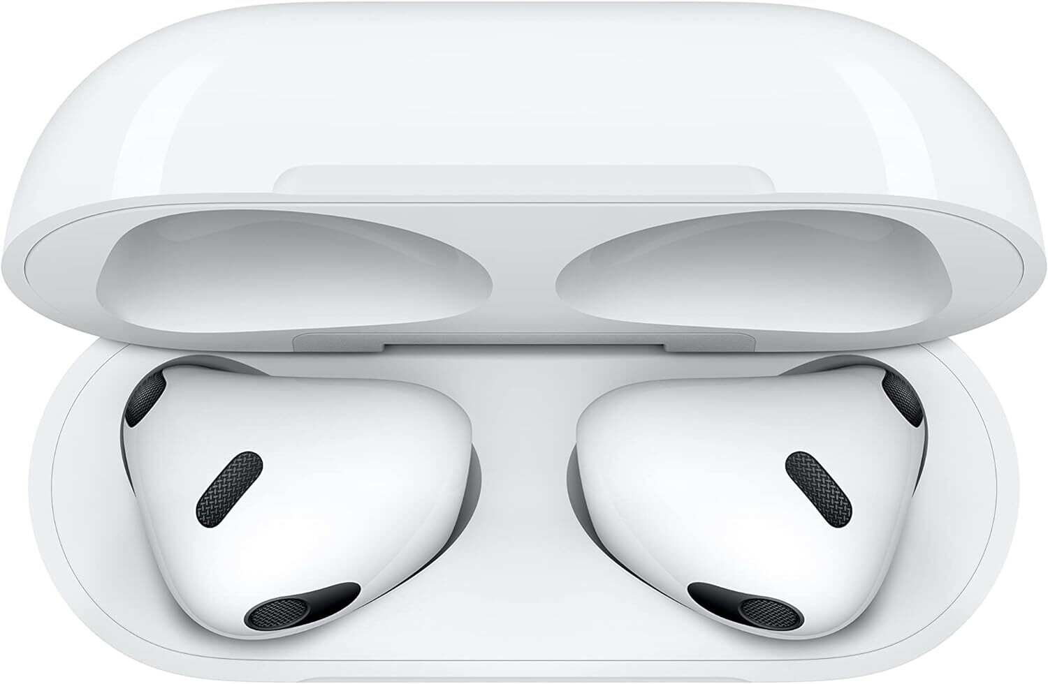 AirPods (3rd Generation) Wireless Ear Buds, Bluetooth Headphones, Personalized Spatial Audio, Sweat and Water Resistant, Lightning Charging Case Included, Up to 30 Hours of Battery Life