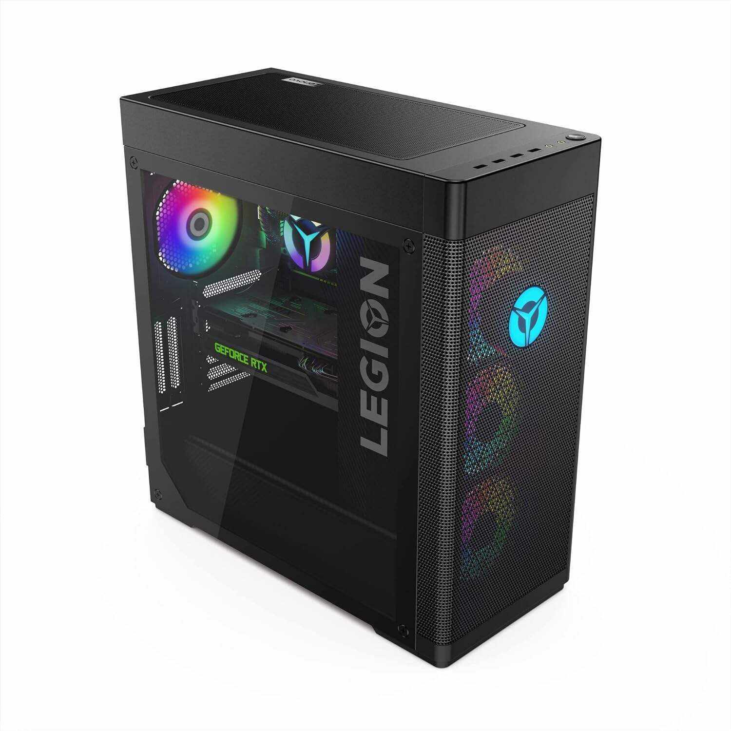 Lenovo Legion Tower 7 - 2022 - Gaming Desktop - NVIDIA GeForce RTX 3070 - Intel i9-12900 - RTX 3070-16GB RAM - 1TB SSD - Win 11 - Black - Mouse & Keyboard - Free 3-Month Xbox GamePass