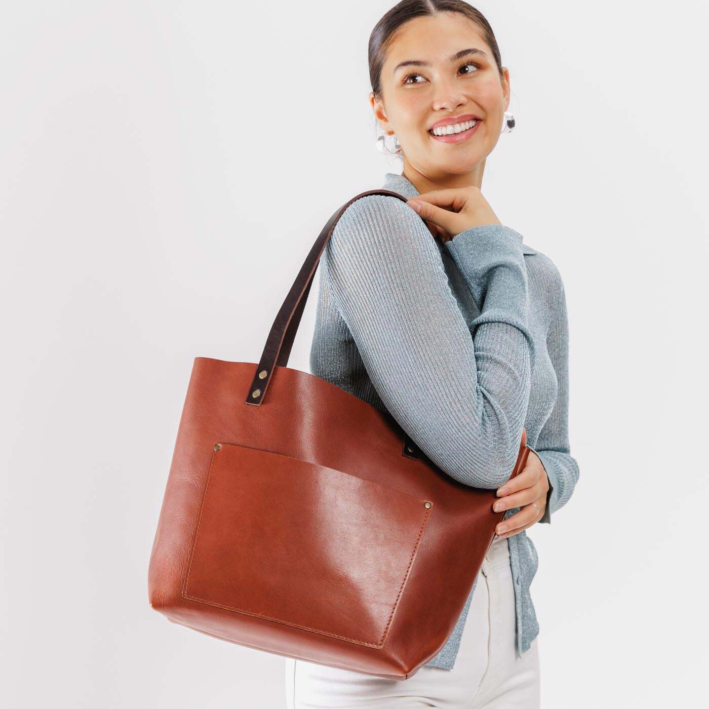 Leather Tote Bag