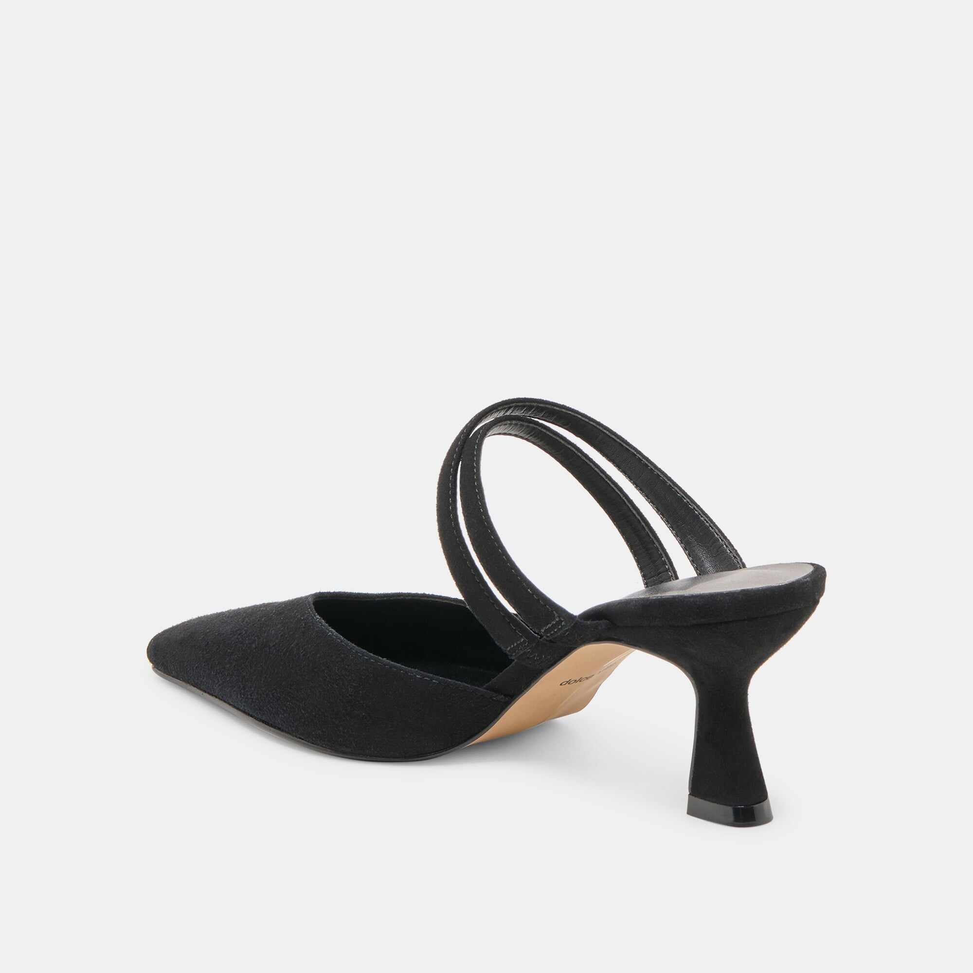 LINORE HEELS ONYX SUEDE