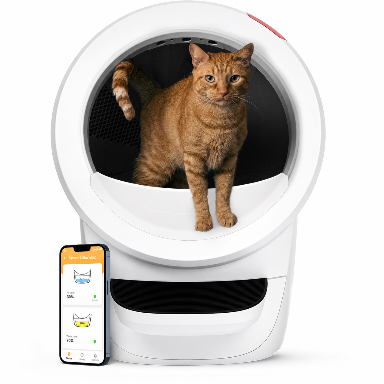 🔥Clearance Sale🔥Smart Self-Cleaning Cat Litter Box 4 – Automatic Cleaning & Odor Control for Cats