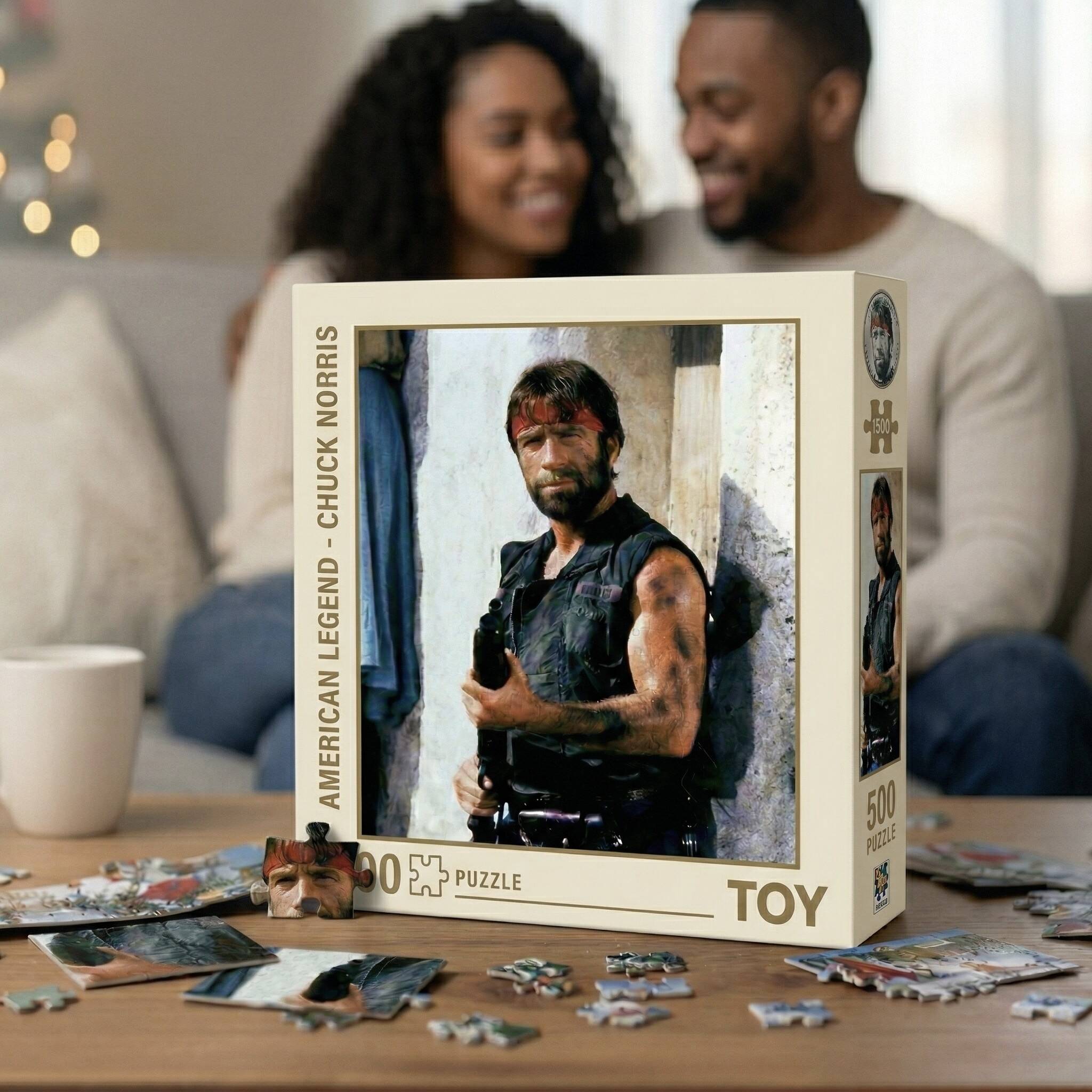 Chuck Norris American Legend Puzzle🧩🔥