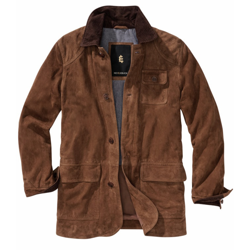 Men's Vintage Old Texture Lapel Jacket