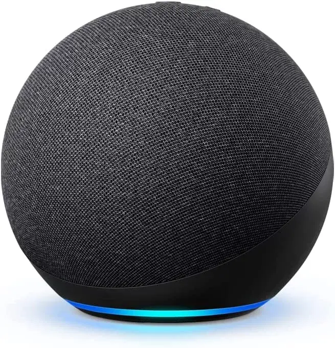 Echo (4th Gen) | With premium sound, smart home hub, and Alexa | Glacier White