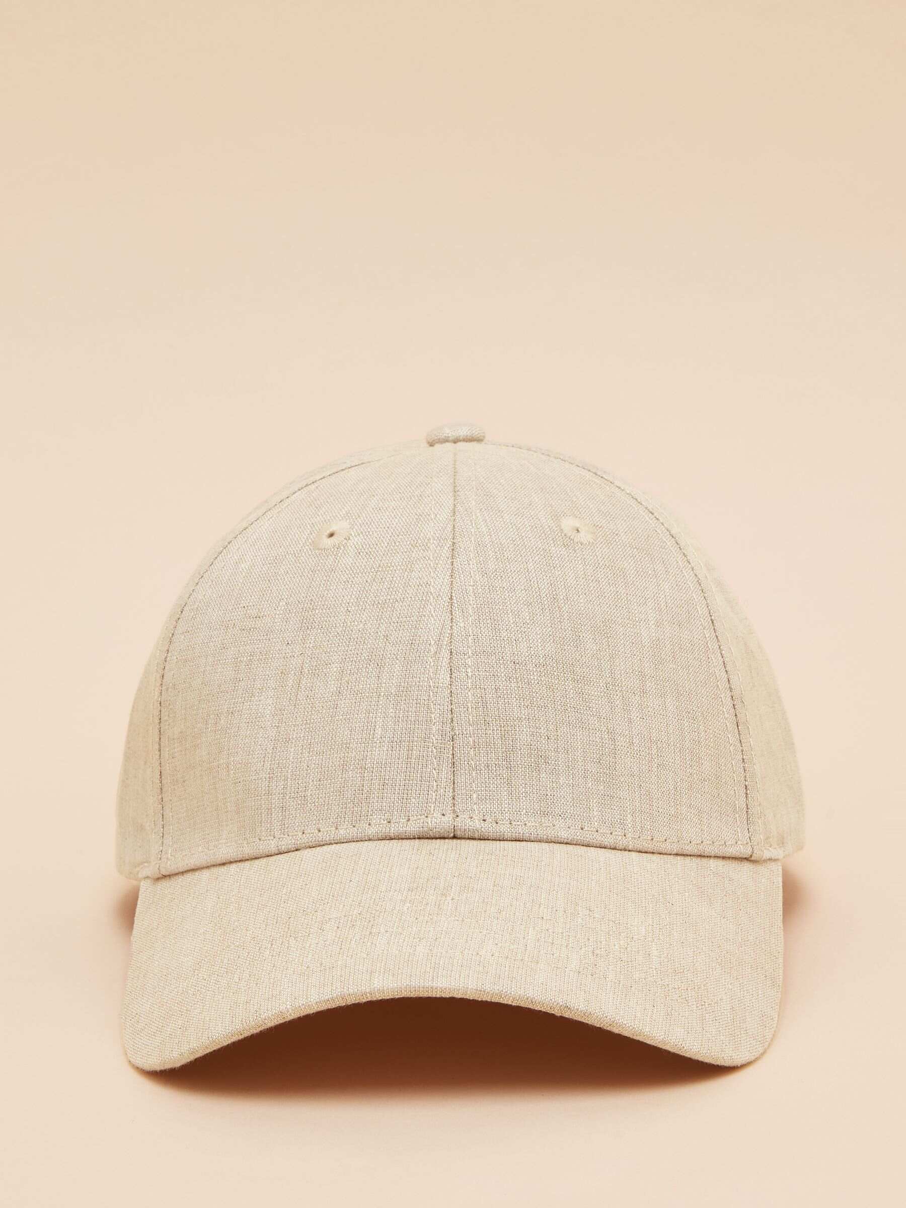 Daley Neutral Linen Cap