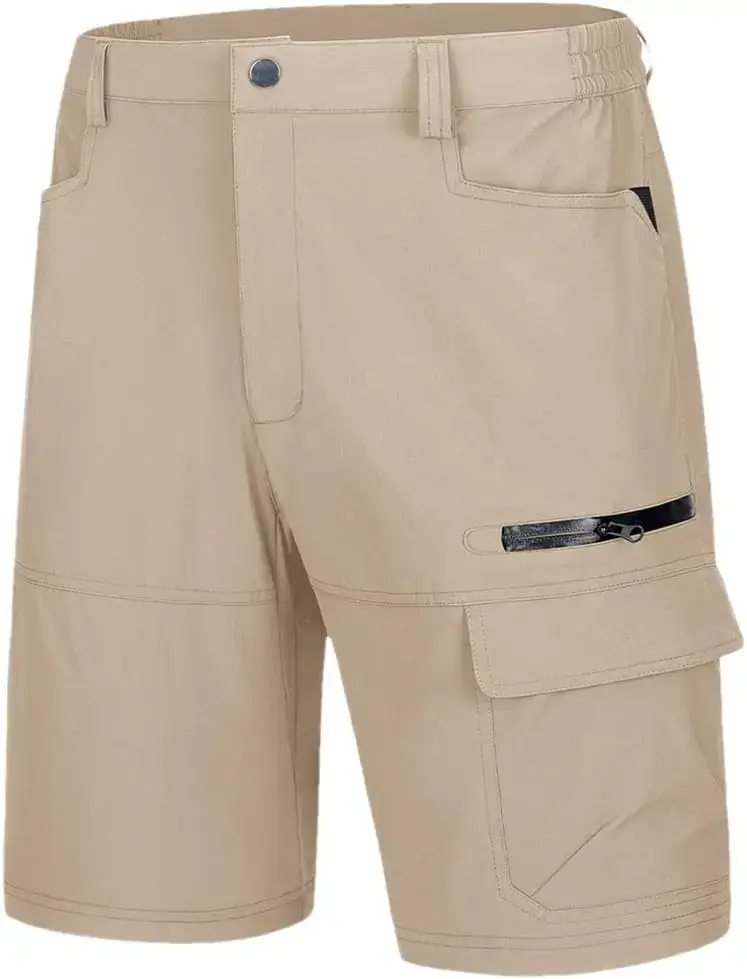 Spring Sale🎁Men's Summer Lightweight Quick-Dry Work Shorts(Pockets on both the front and back)