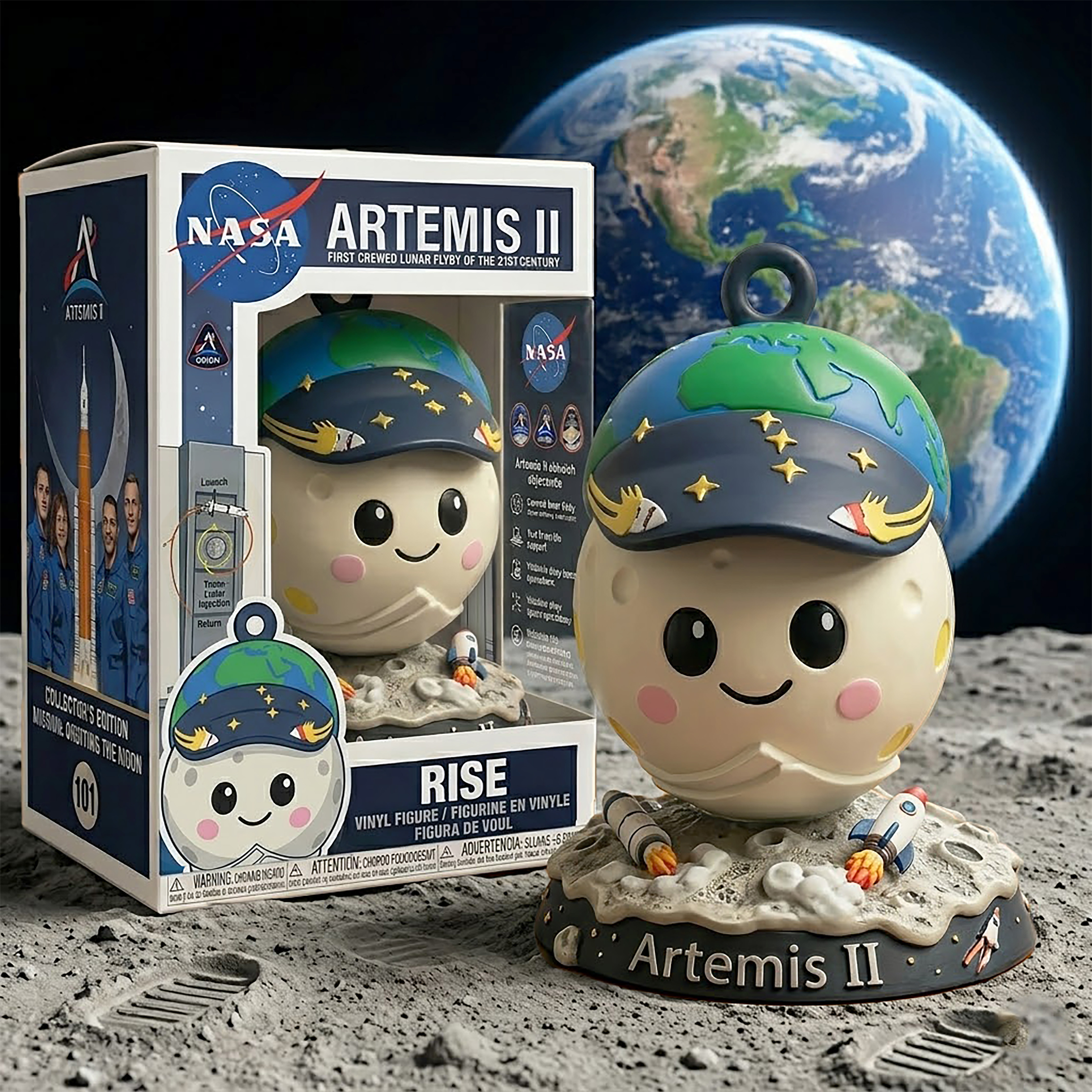 NASA Artemis II Rise pop Figure
