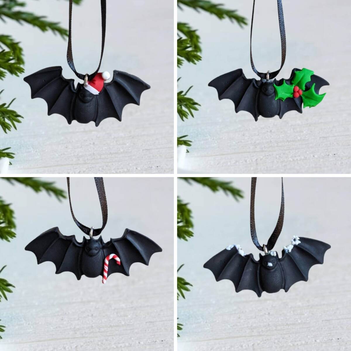 🦇Bat Christmas Ornament