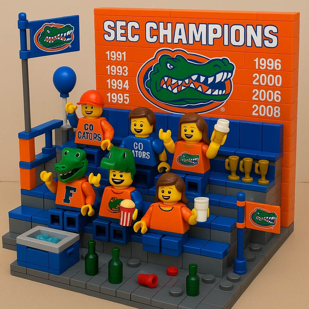 Florida Gators Champion Building Block Set – Limited Edition!