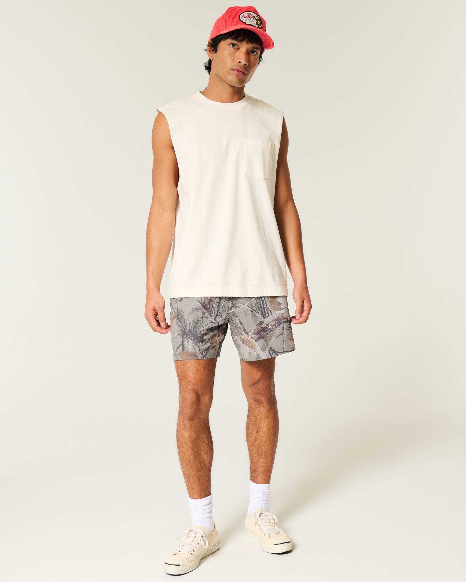 Mid-Thigh Hybrid Active Shorts
