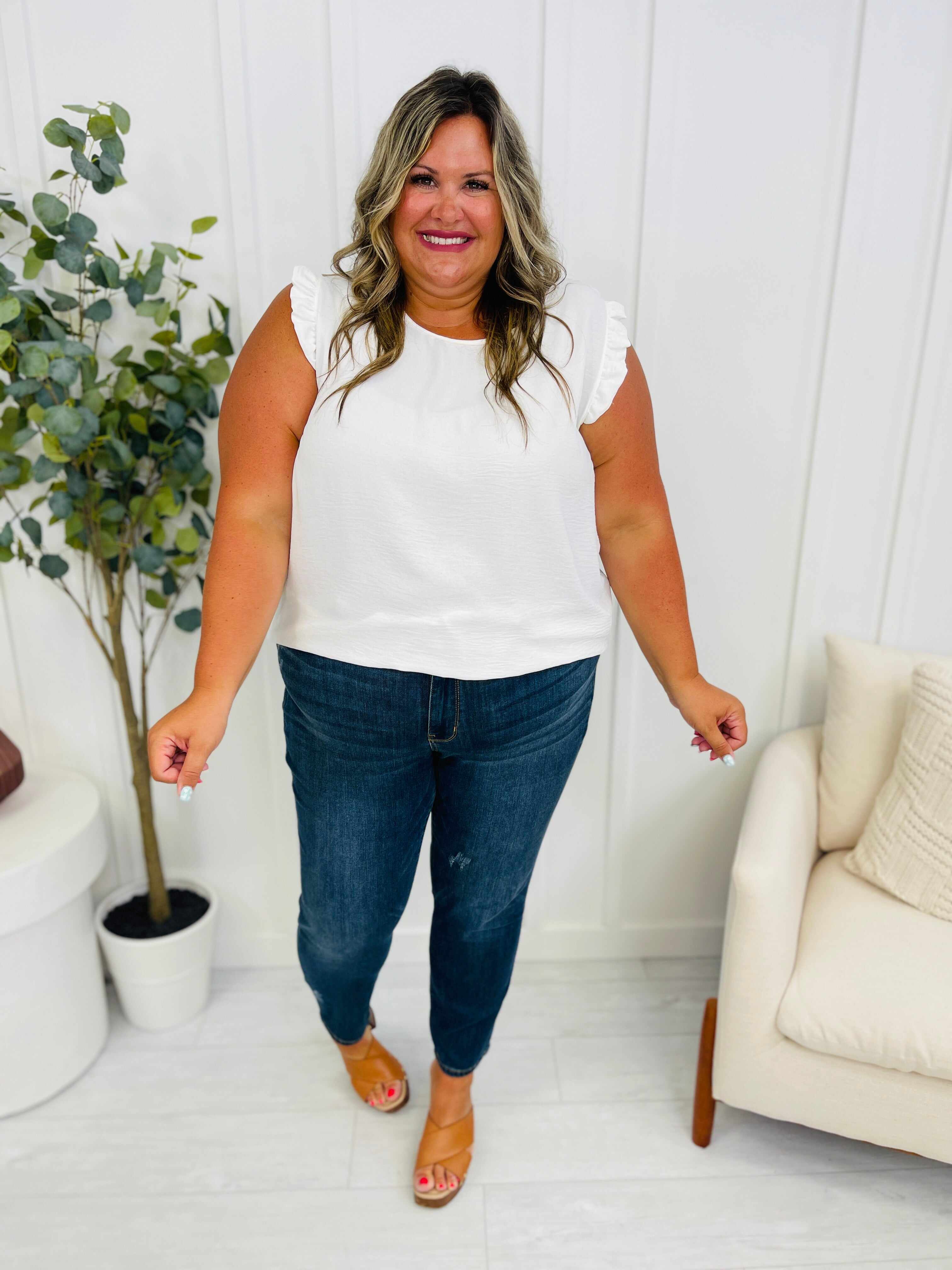 Mid Rise Plus/Reg Everyday Essential Relaxed Fit Jeans - Multiple Inseams!