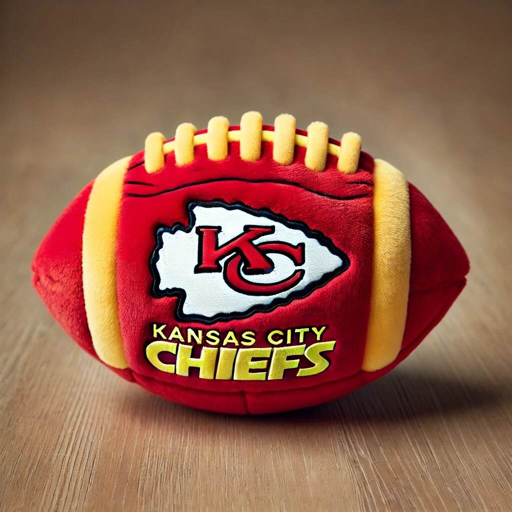 Football-Shaped Plush Toy