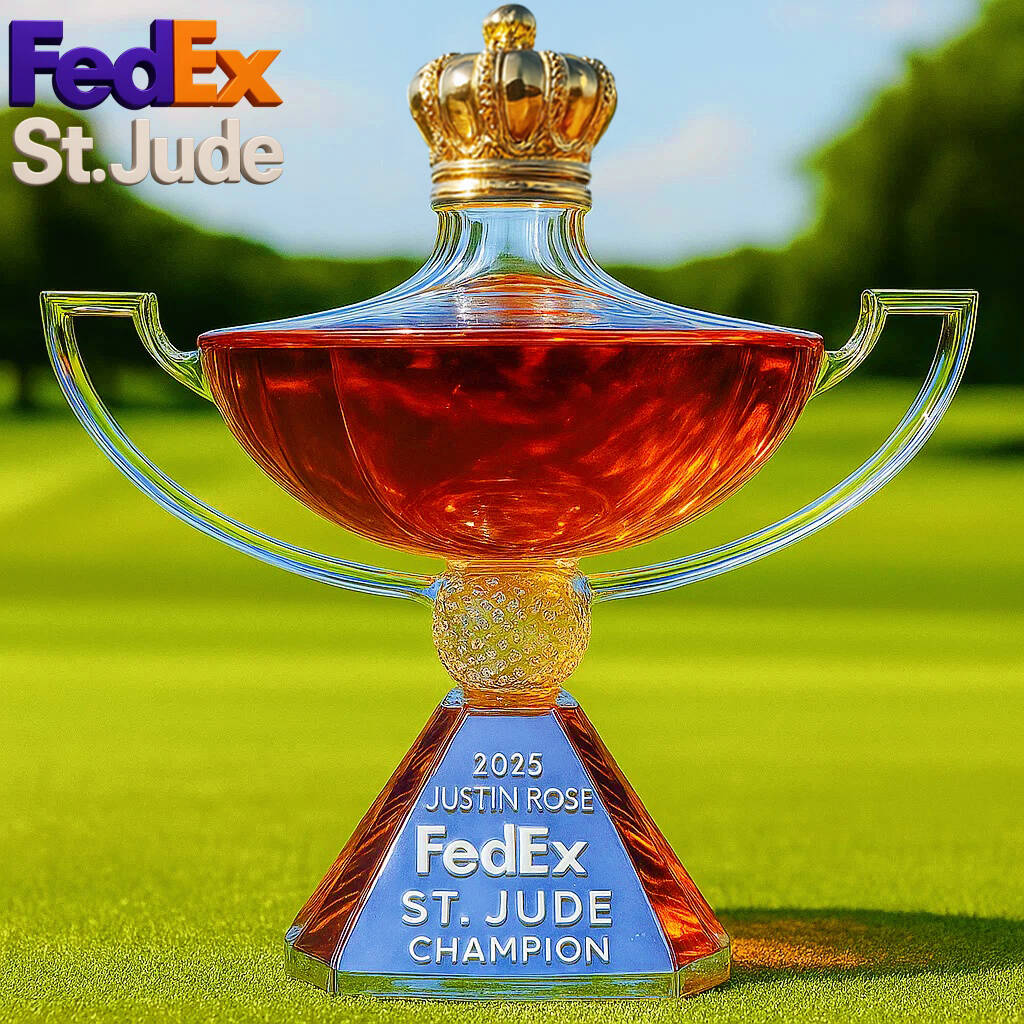 2025 FedEx St. Jude Championship Whiskey Bottle