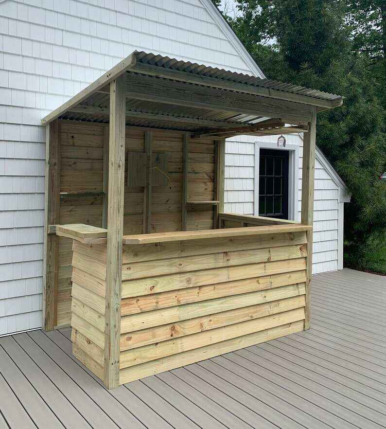 THE ORIGINAL Yard Bar - The Temple Bar 6x4 (Small) by Taverns-To-Go