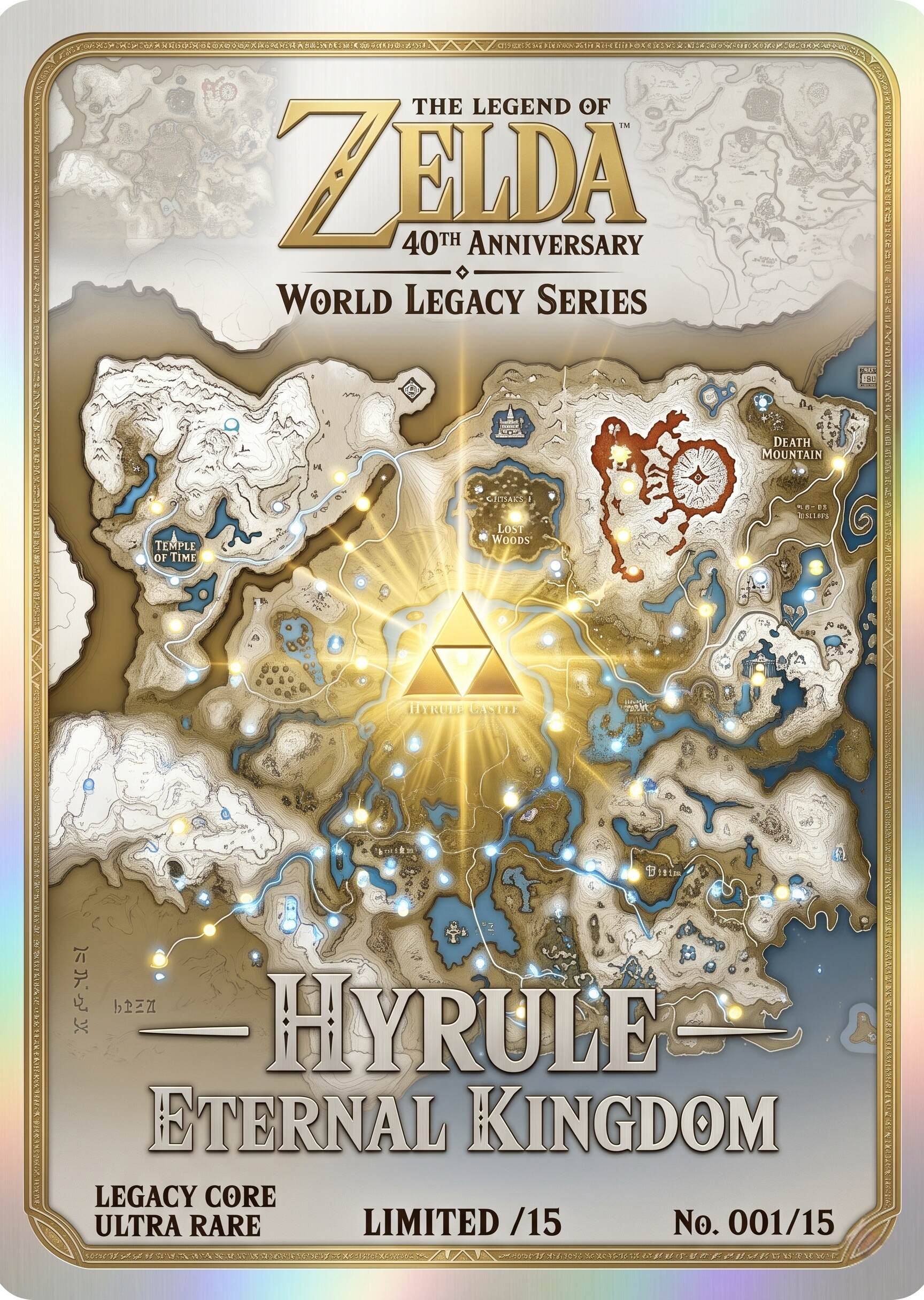 The Legend of Zelda™ 40th Anniversary Master Collection — Ultra Legacy Trading Card Box