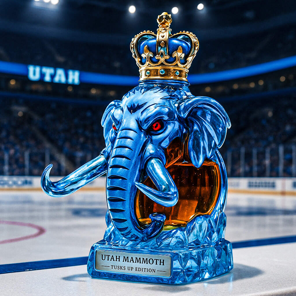 Utah Mammoth Whisky Bottle