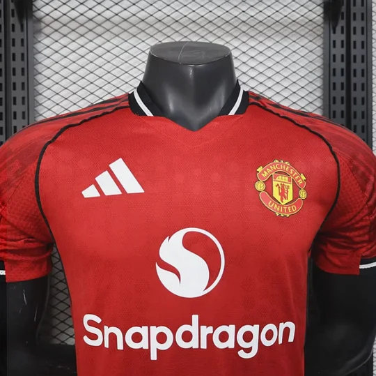 2025/2026 Player Version Manchester United Home Football Shirt