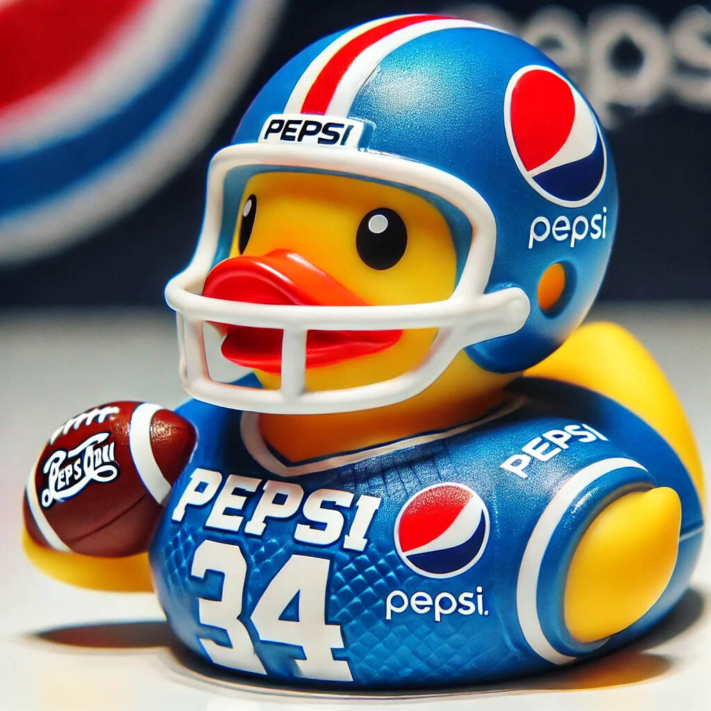 Soda Football Team Duck