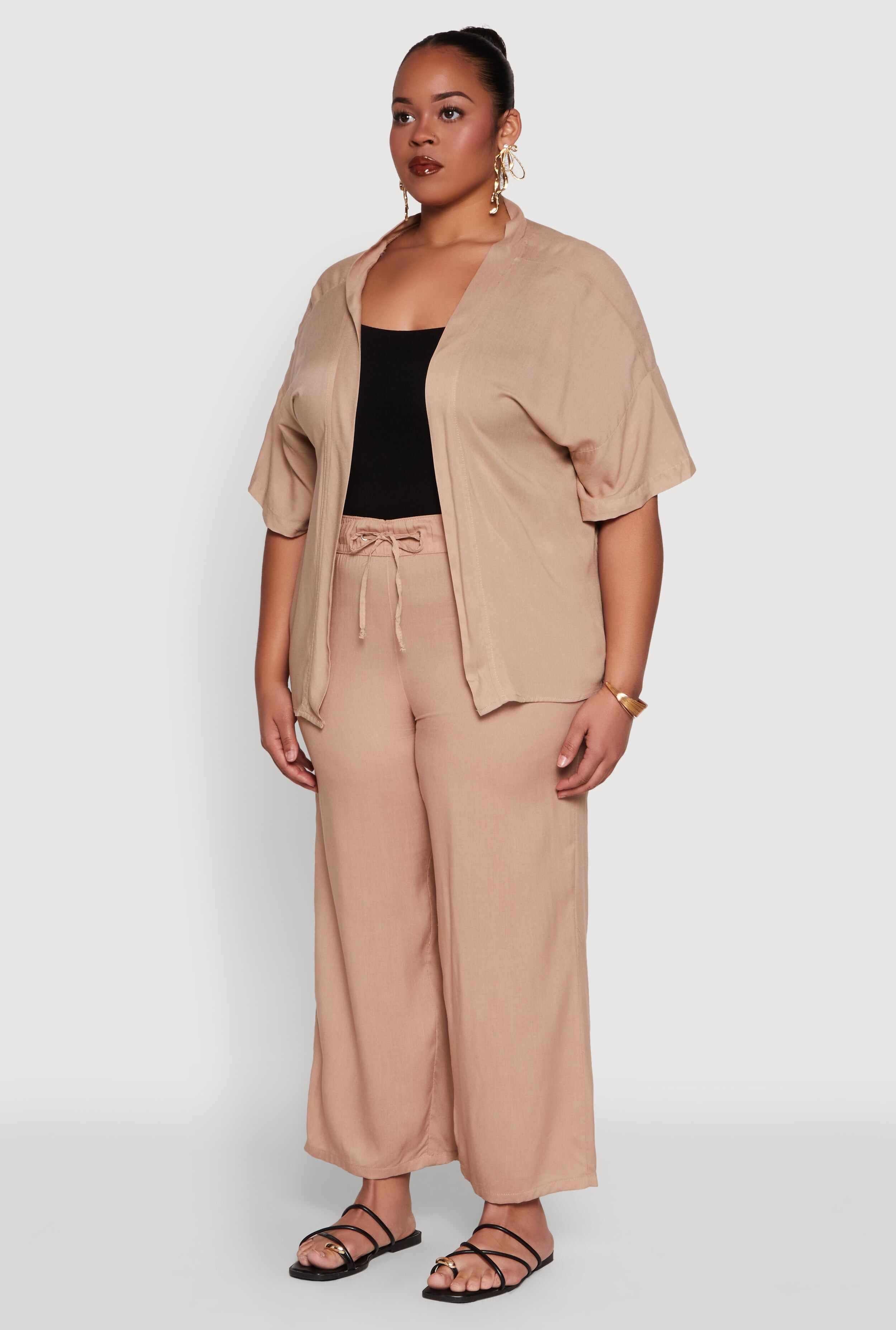 Plus Size Kimono