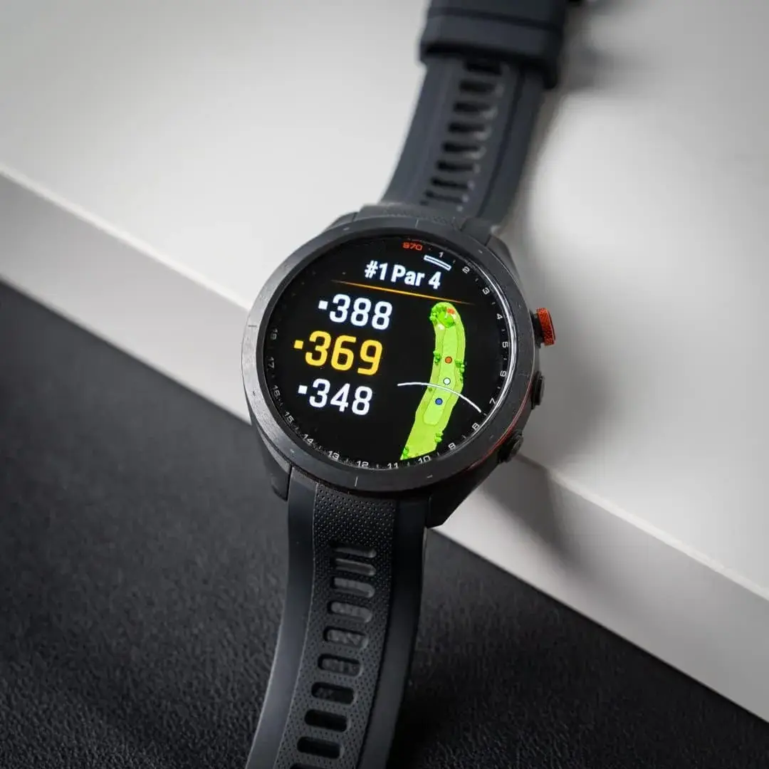 Spring Sale⛳S70 (White, 42mm) Golf GPS Watch Bundle