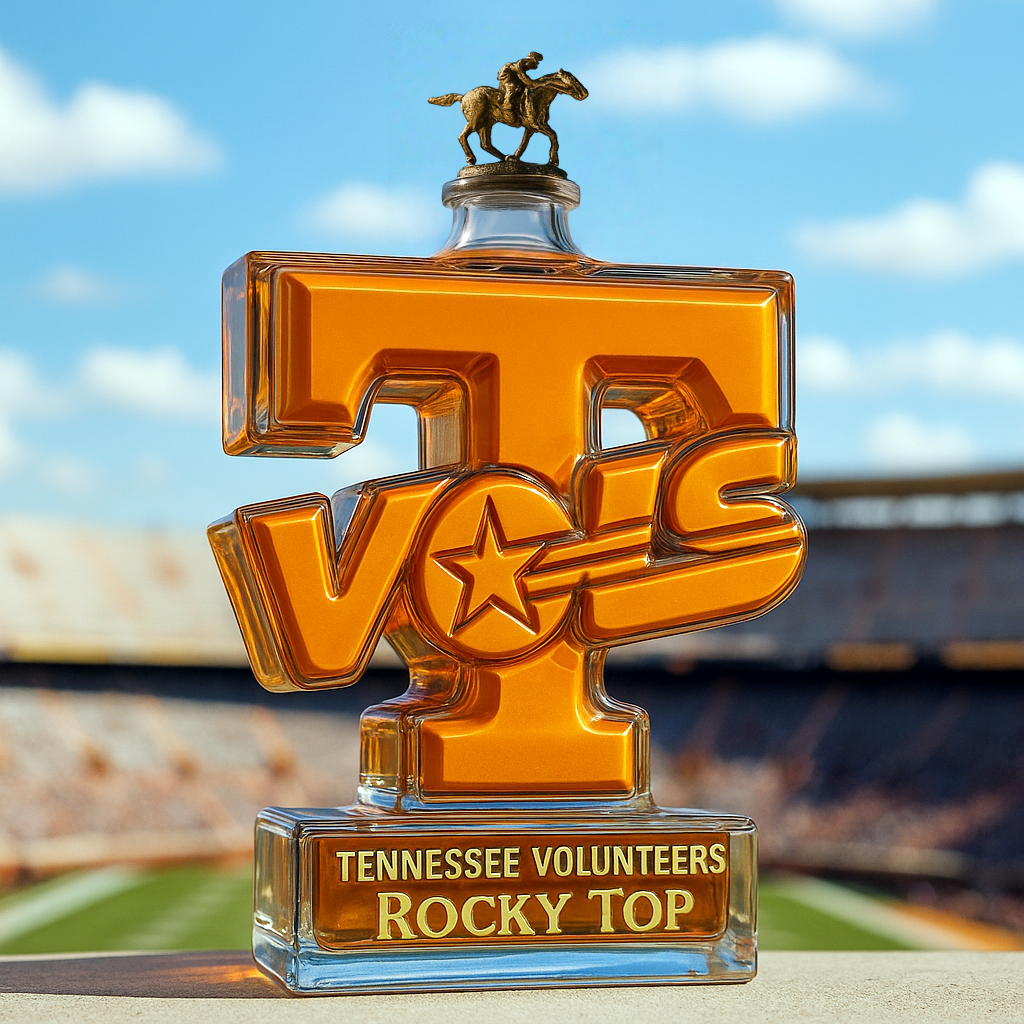 Tennessee Volunteers Limited-Edition Whiskey Bottle