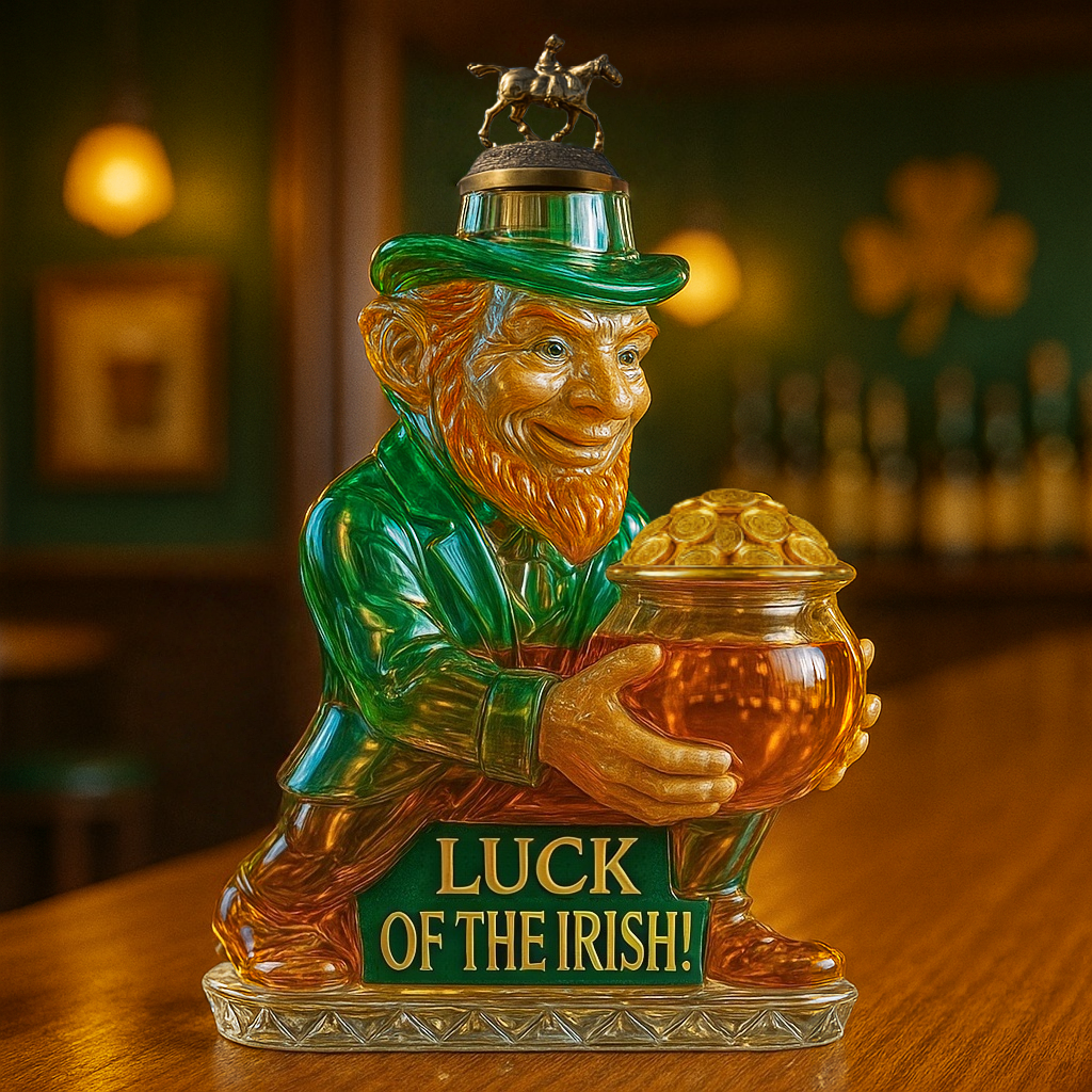 🍀 Leprechaun Irish Whiskey Bottle