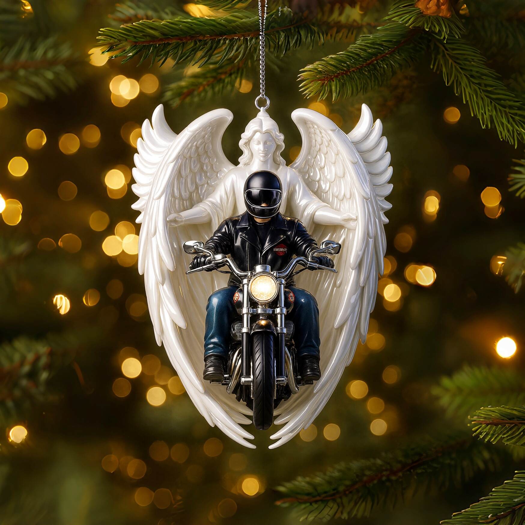 Guardian Angel Rider Ornament