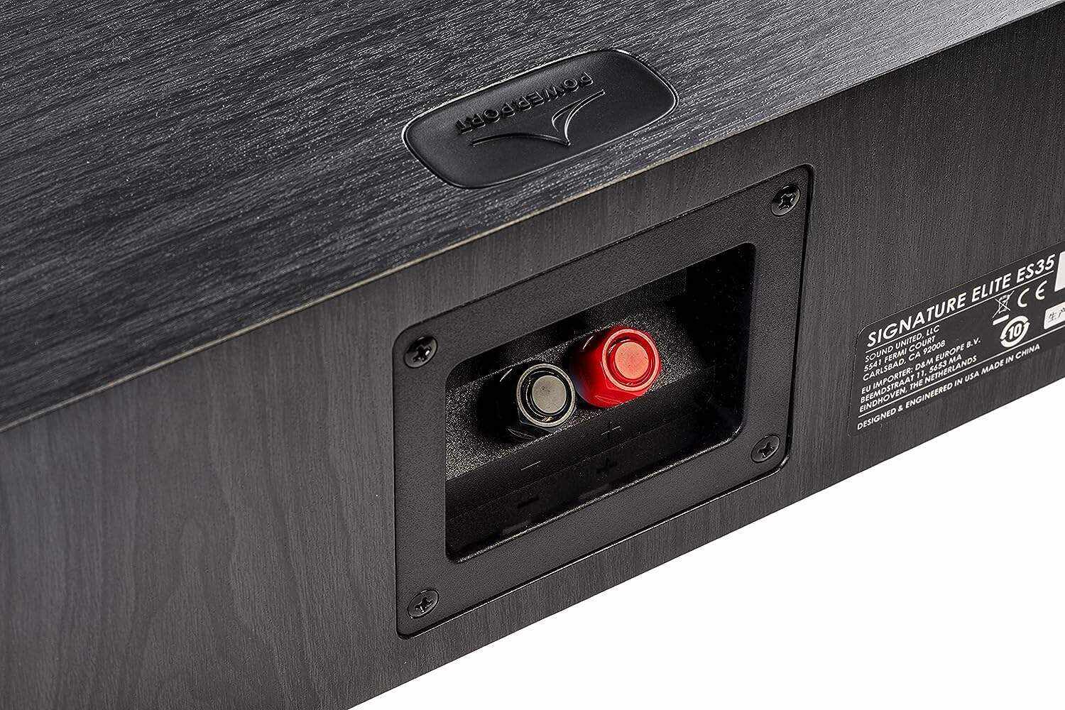 Polk Audio Signature Elite ES20 Bookshelf Speaker - Hi-Res Audio Certified,Dolby Atmos & DTS:X Compatible, 1