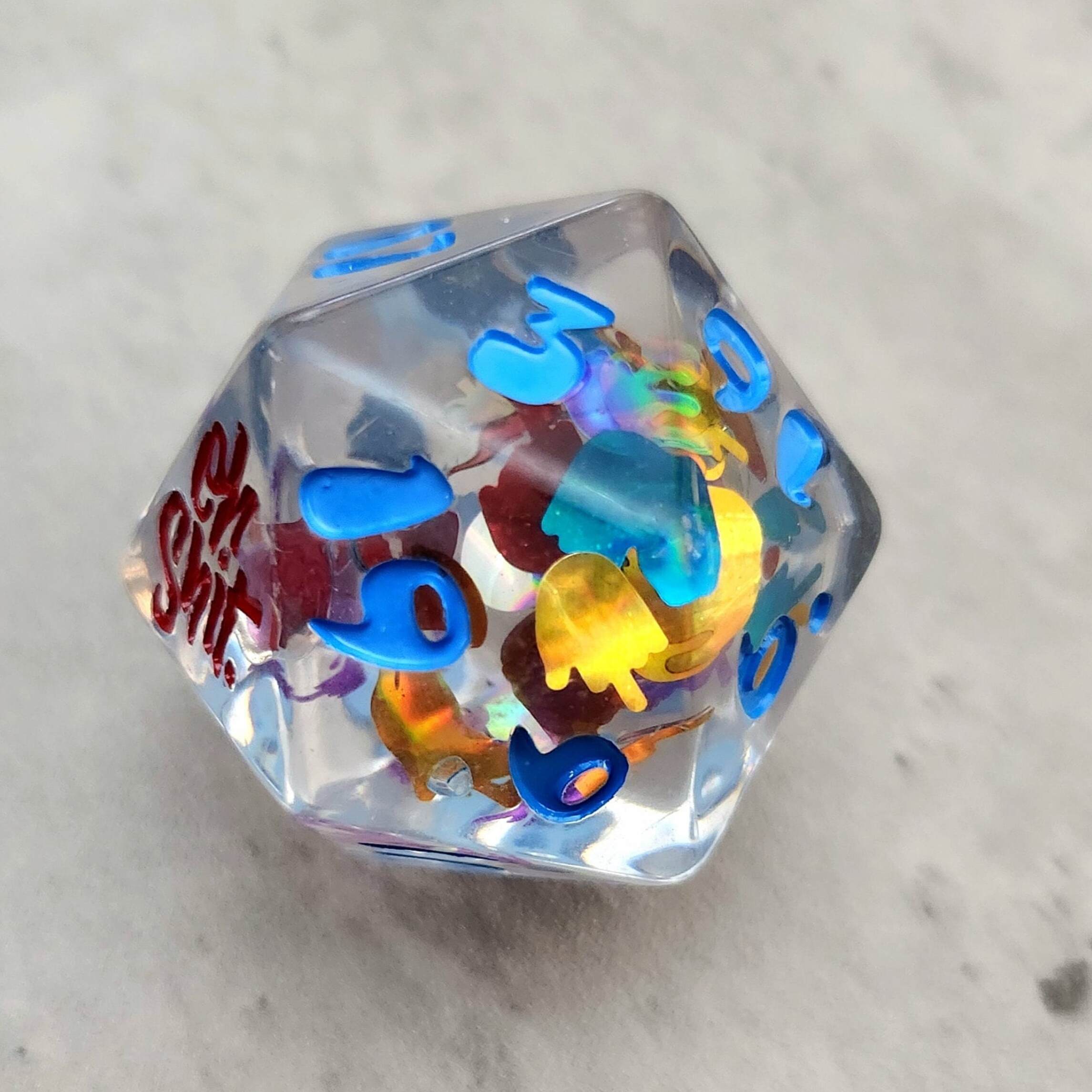 F Works Chonk Dice-D20