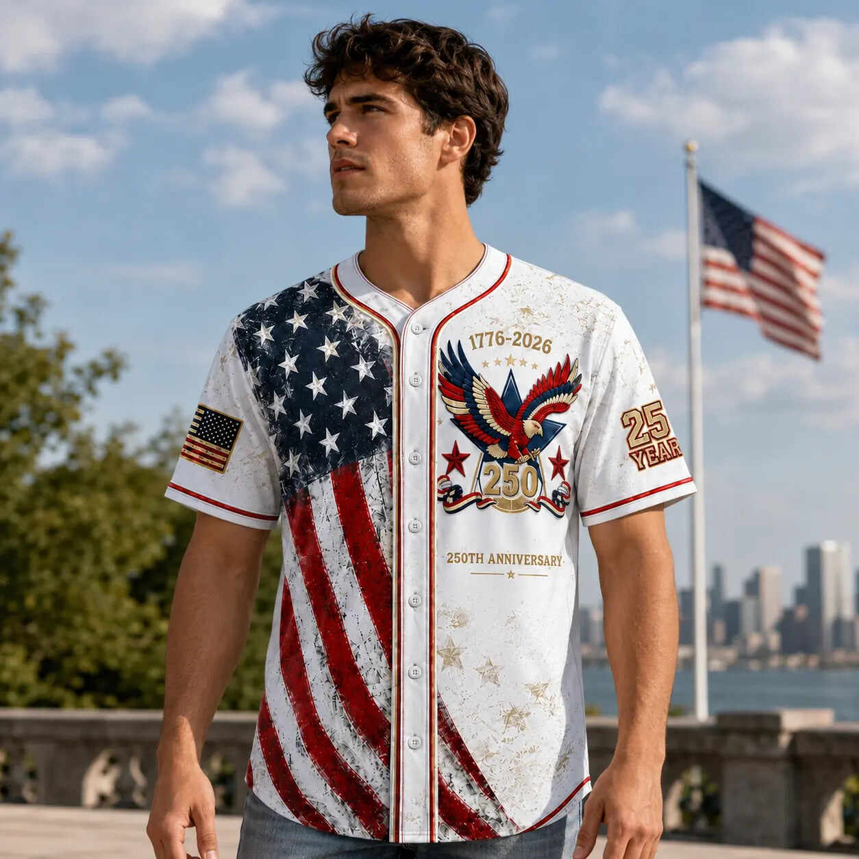 250th Anniversary Baseball Jersey