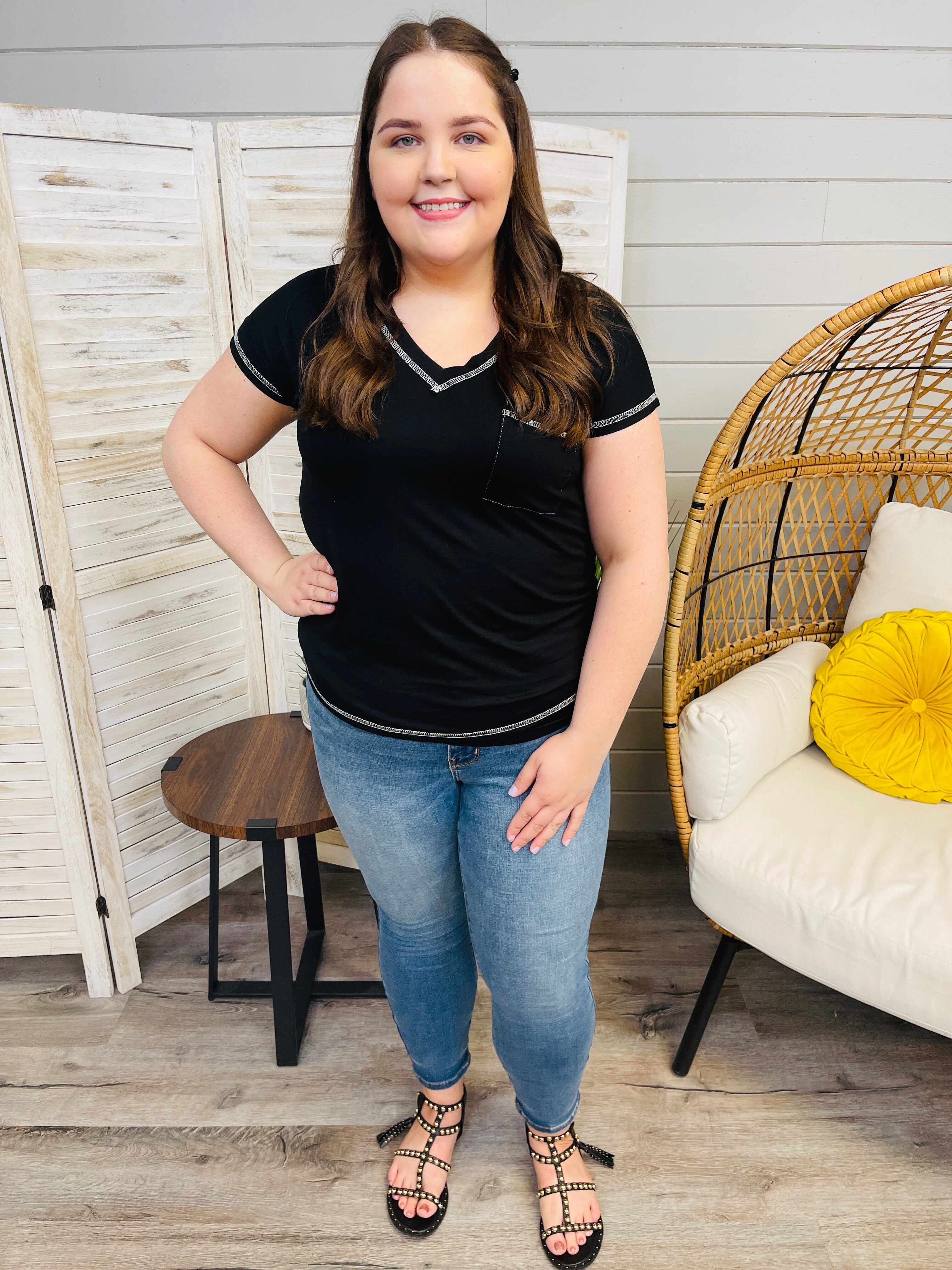 PLUS/ REG  Easy Like Sunday Morning Relaxed Jeans