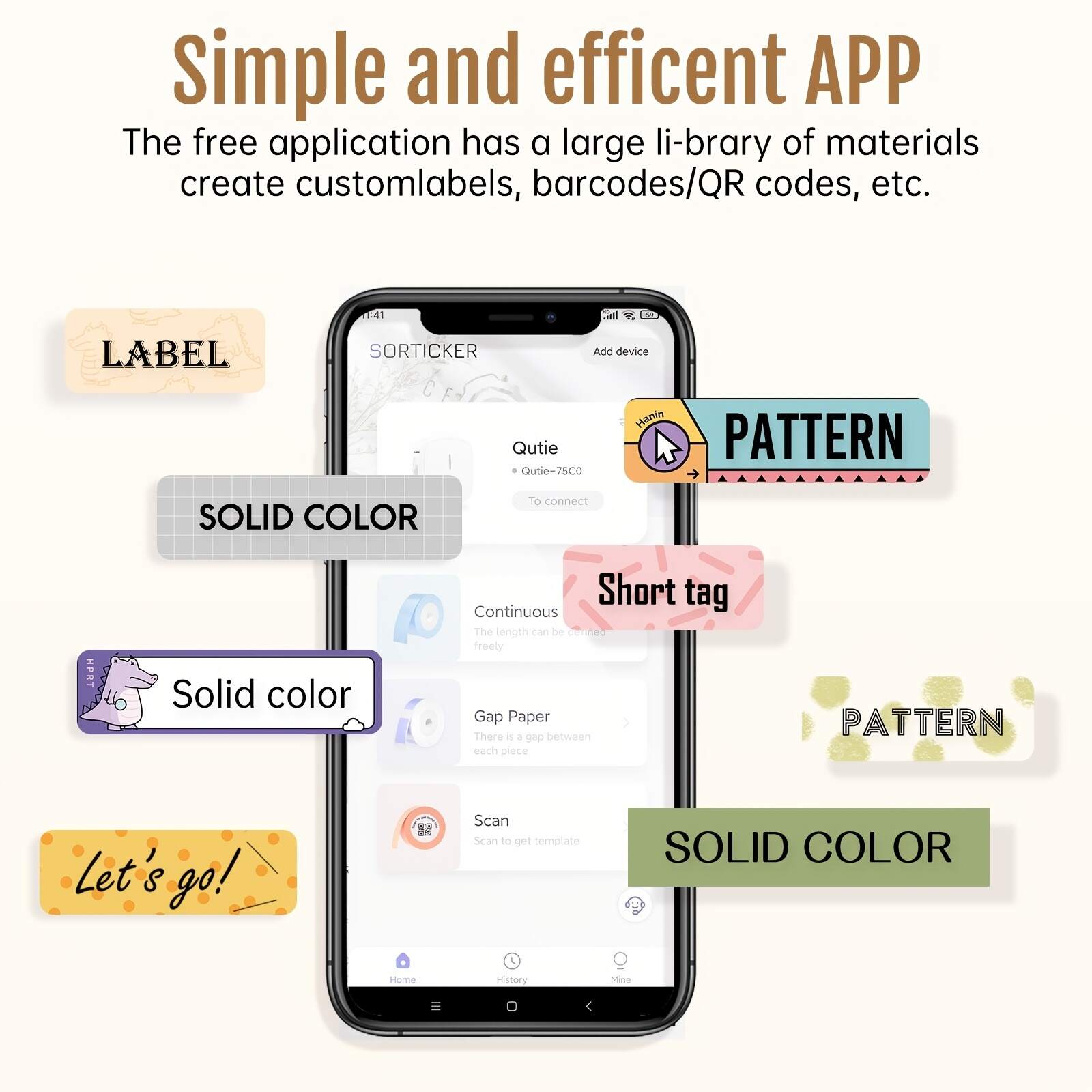Portable Pocket Label Printer M11,Portable Mobile Instant Printer
