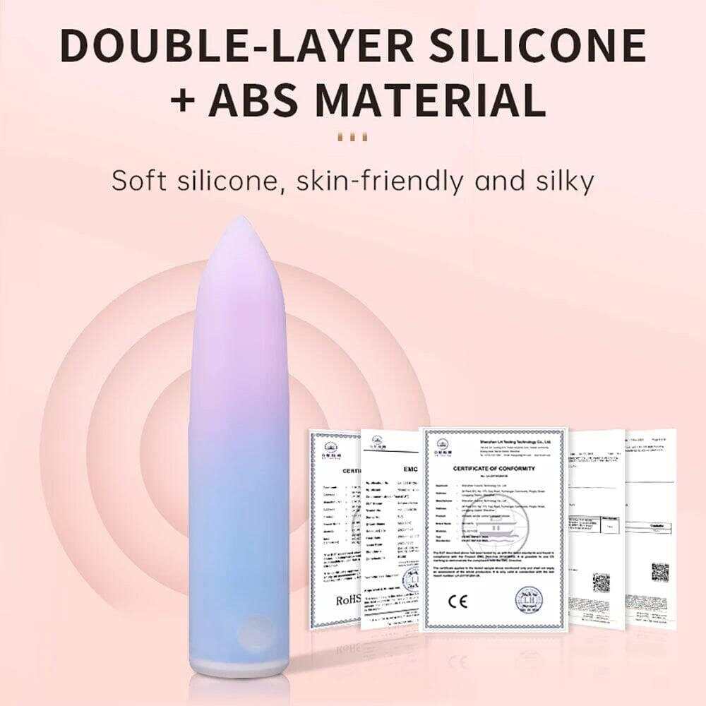 SEVN Mini Vibrator Bullet Massager: Compact Clitoral Stimulator