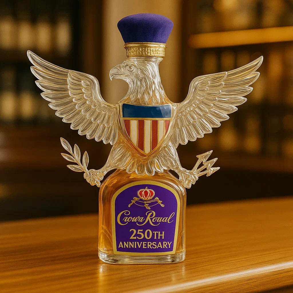 U.S.  ARMY 250th Anniversary Commemorative Whiskey Bottle