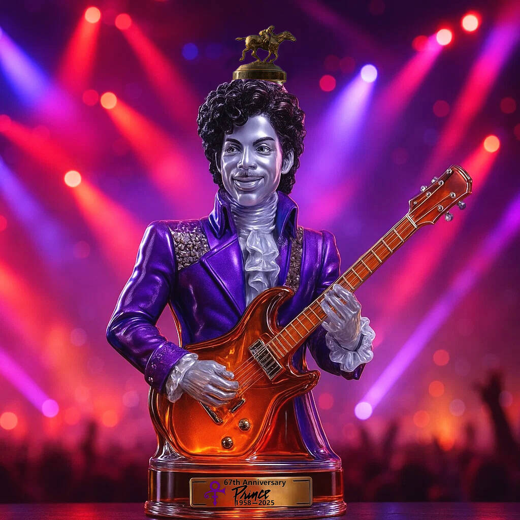 Prince Rogers Nelson Edition Whisky Bottle