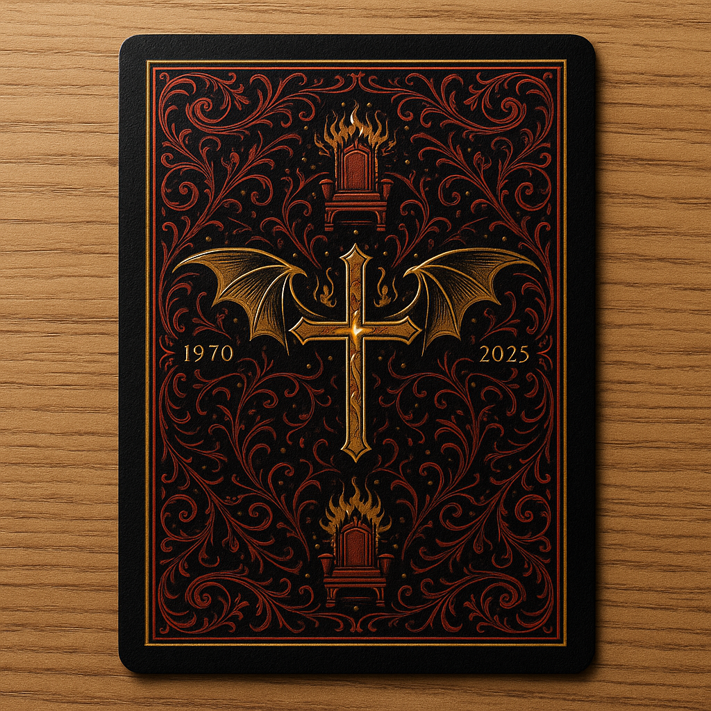 Ozzy Osbourne – Back to the Beginning Playing Cards