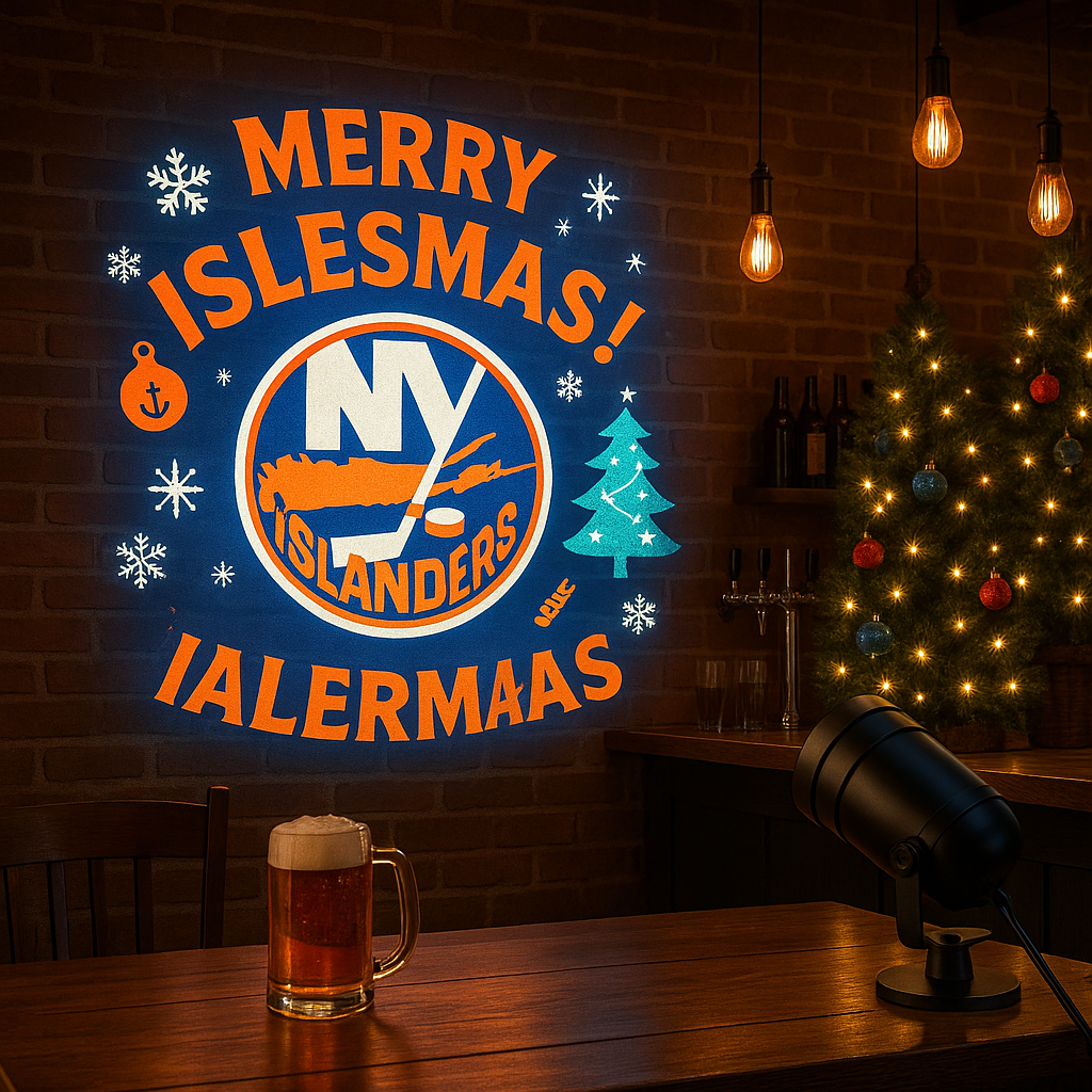 🎄🏒 Official NHL Christmas Projection Light ✨