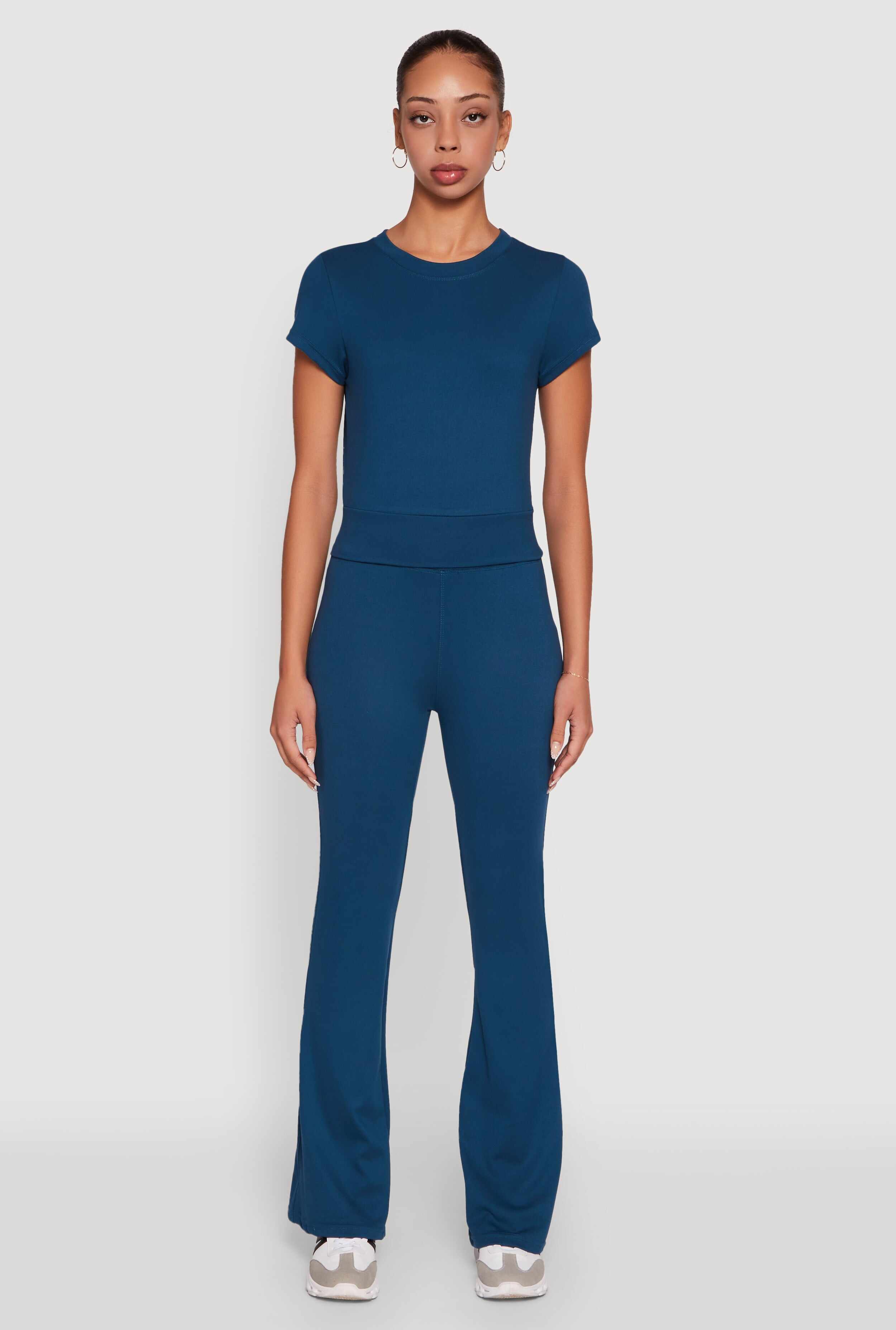 Solid Flare Yoga Pants