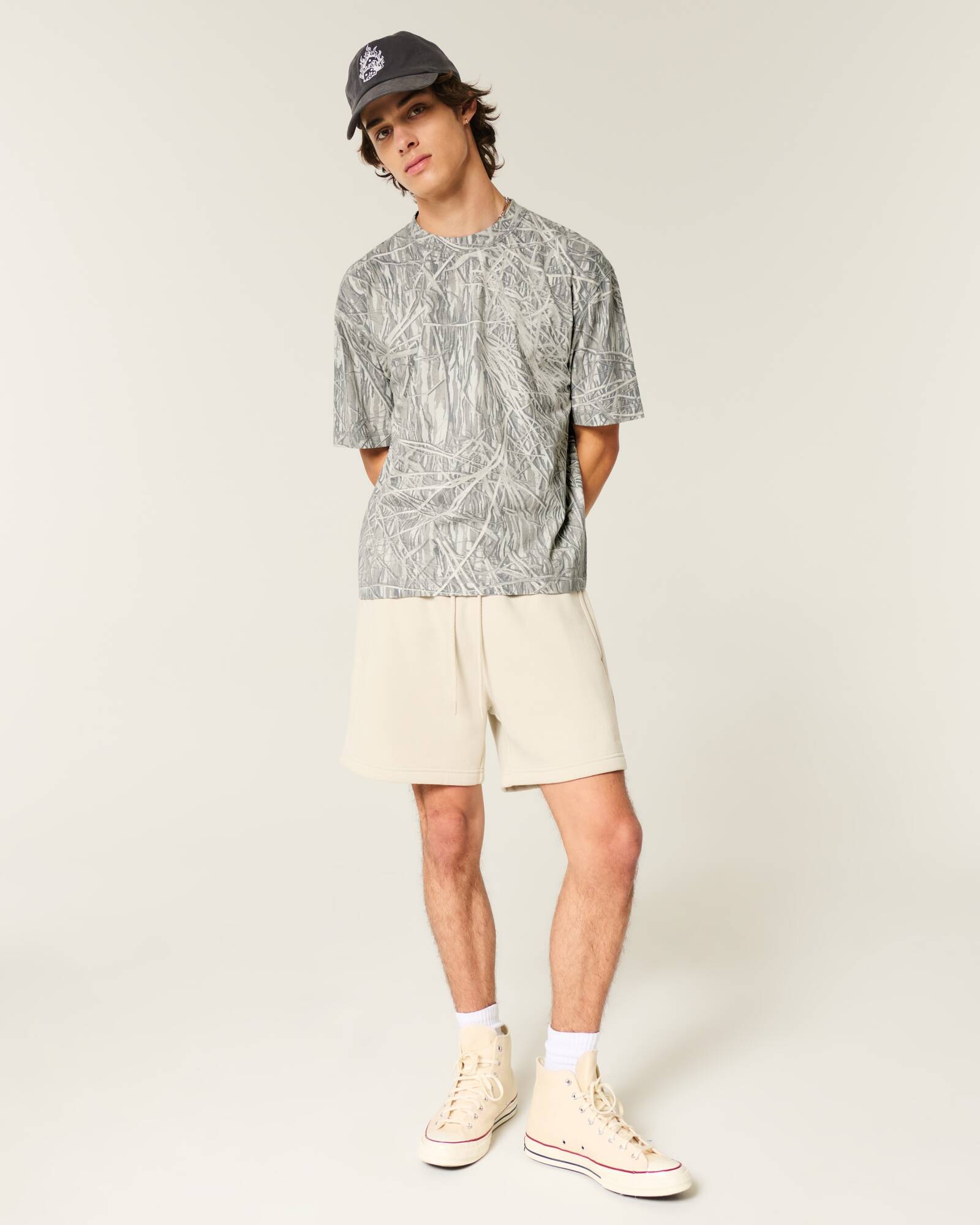 Boxy Heavyweight Crop Crew T-Shirt