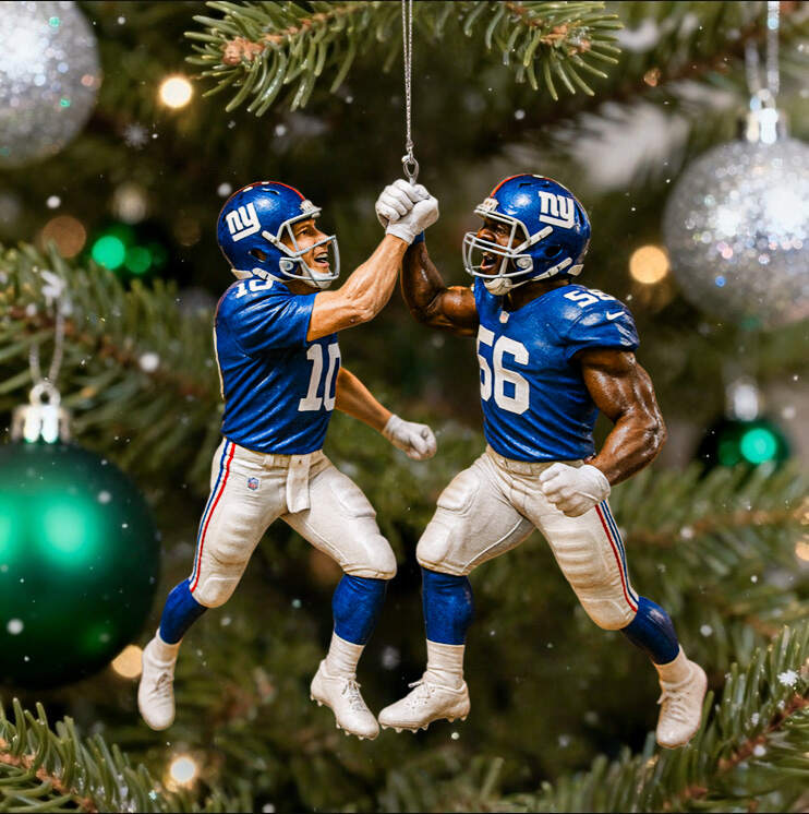 Giants Victory High-Five Ornament