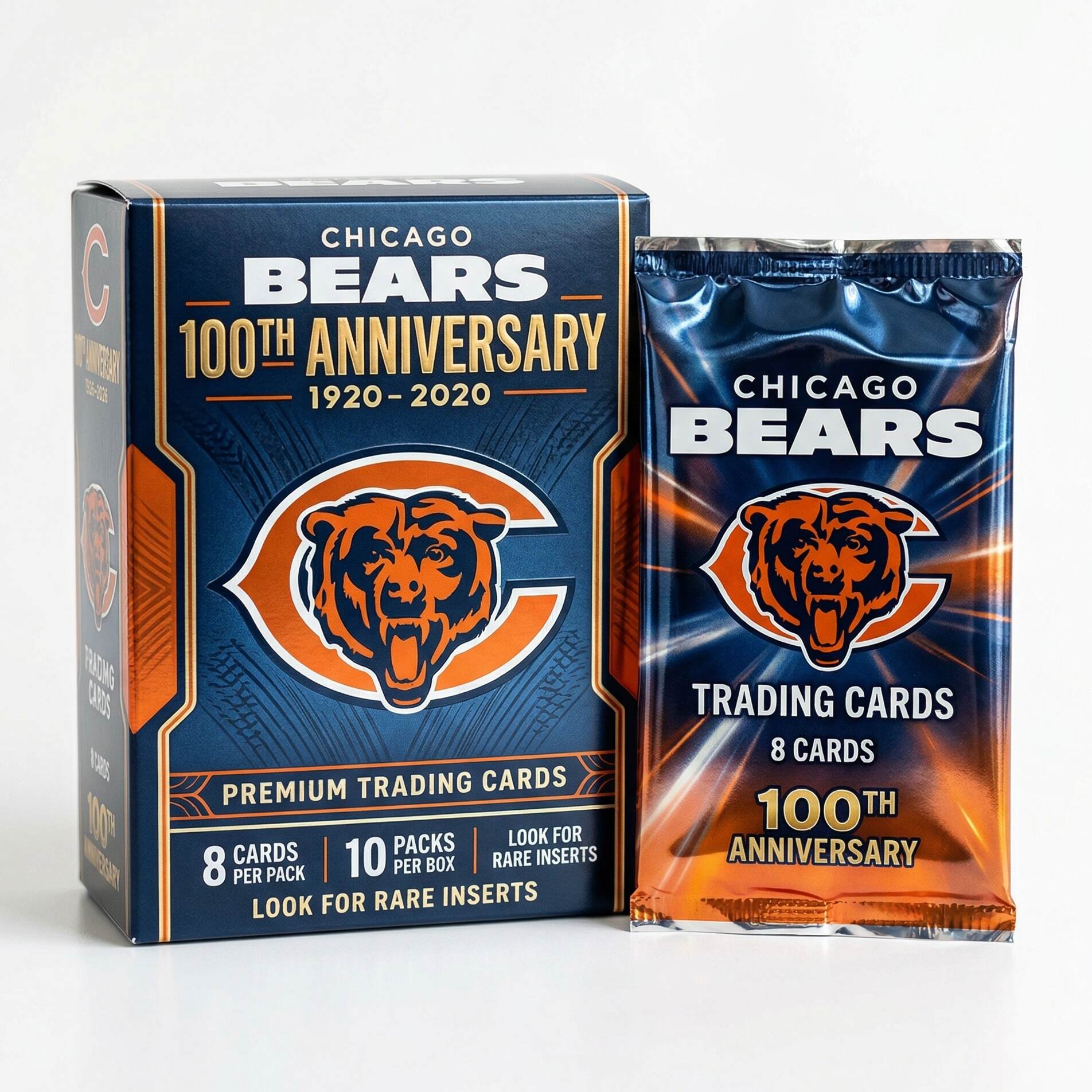 Chicago Bears 100th Anniversary Hobby Box