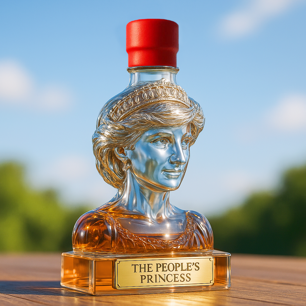 Princess Diana Commemorative Whiskey Bottle